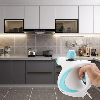 🔥Tragbarer Dampfreiniger 12 Zubehörteile, hoher Druck und umweltfreundlich, Desodorierung und Desinfektion im Haushalt, Küche und Bad💧