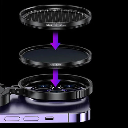 🔥Heißer Verkauf - 50% Rabatt🔥2-in-1 Magnetischer CPL- und Sternfilter für Objektive