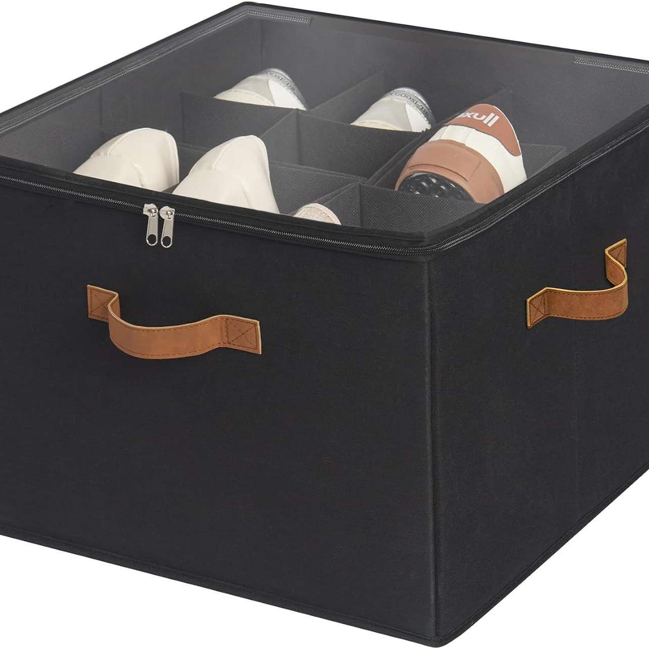 👟 Transparente, faltbare PVC-Schuhbox, wasserdichter Schuhorganizer fürs Büro