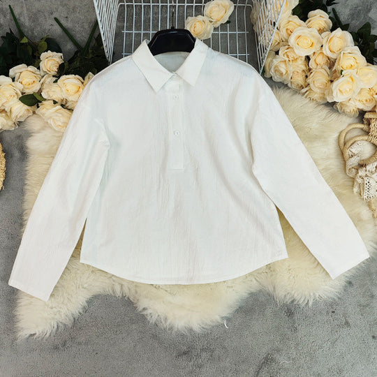 👔✨ 50% RABATT! Lockere, vielseitige Damen-Bluse – Leicht, lässig &amp; perfekt für Alltag und Büro ✨