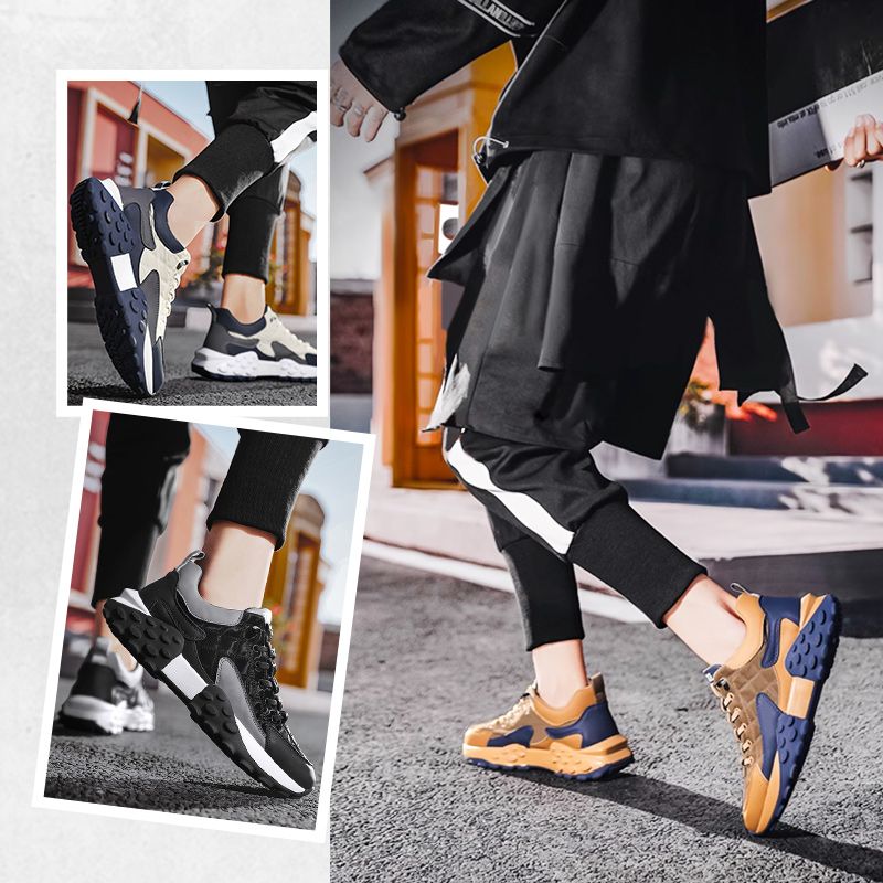 Neue, erhöhte, rutschfeste Sport- und Freizeitschuhe mit Plateau