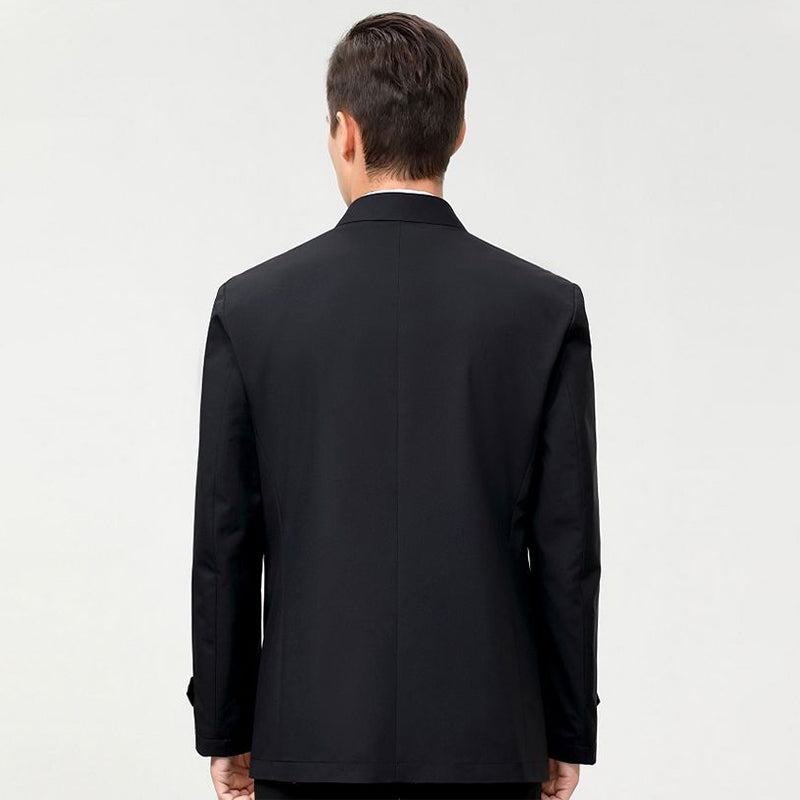 Casual Herrenjacke im geraden Schnitt