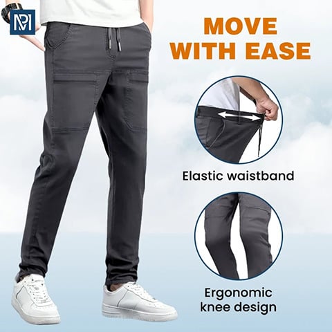 👖Letzter Tag 46% Rabatt🔥MultiPants – strapazierfähige Cargohose mit hoher Elastizität und mehreren Taschen