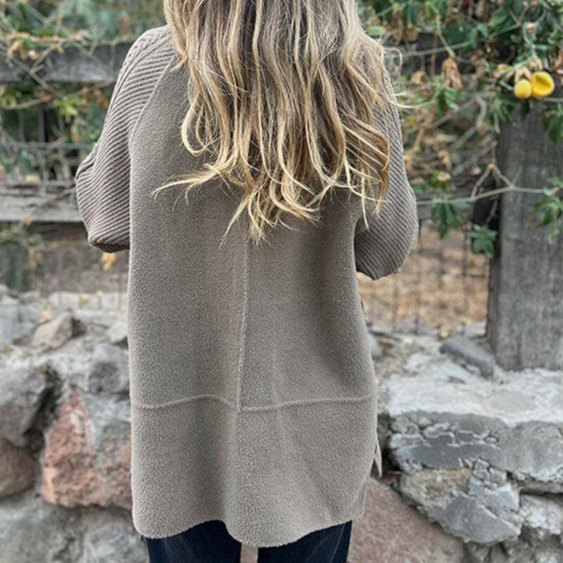 ❄️🍂Mittellanger Damenrock mit doppelten Knöpfen und Revers -❤️‍🔥Bleib diesen Winter schön warm!