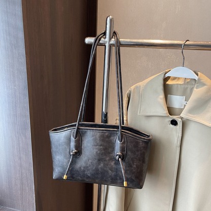 Damen-Umhängetasche aus Vintage-PU-Leder🔥Neu eingetroffen – 50 % Rabatt