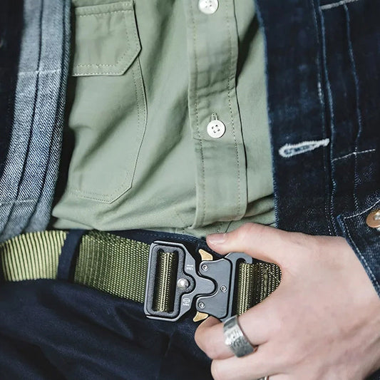 Reißfester Nylon-Schnellverschlussgürtel für Herren