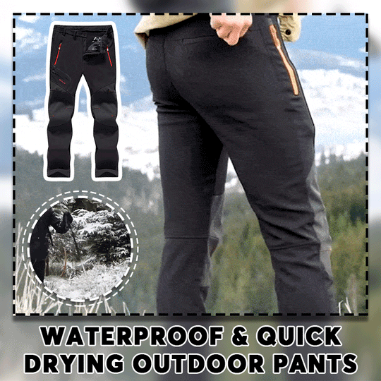 🙋‍♂️New Upgrade🌟Waterproof &amp; Quick-Drying Outdoor Pants