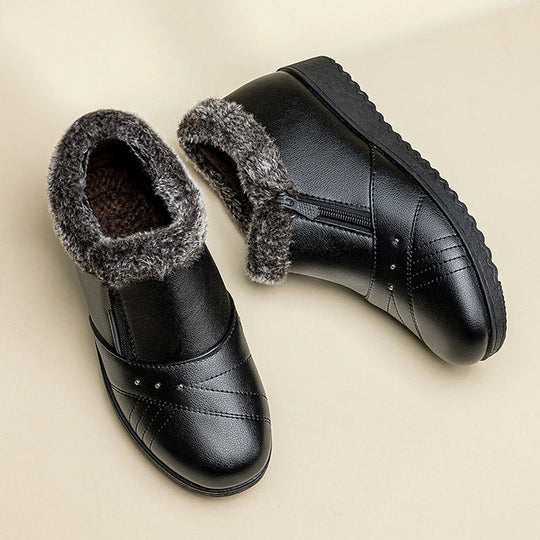 Dicke, warme Stiefeletten für Damen