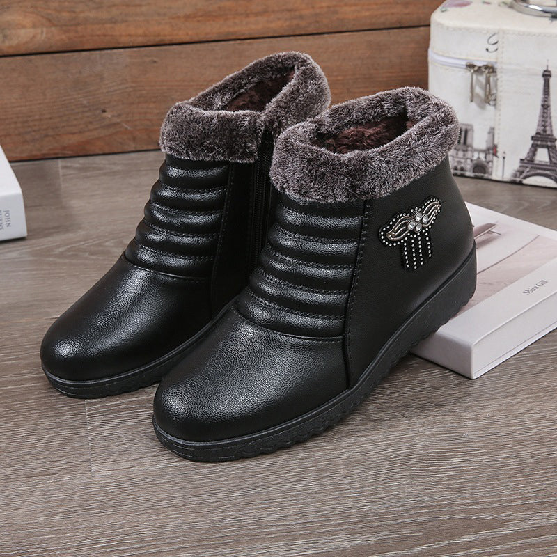 Dicke, warme Stiefeletten für Damen