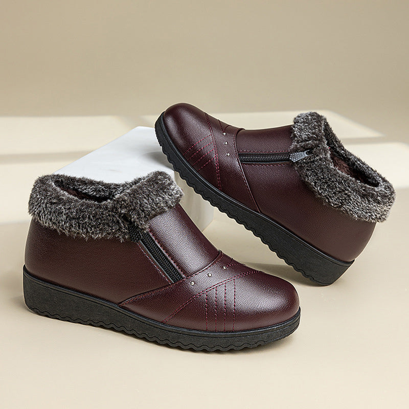 Dicke, warme Stiefeletten für Damen