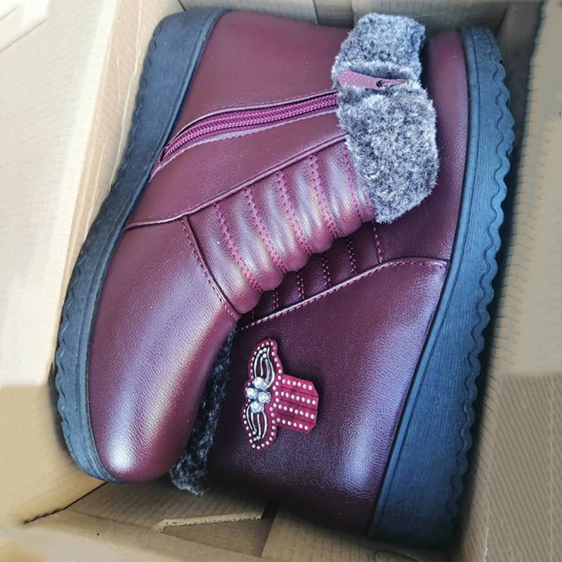 Dicke, warme Stiefeletten für Damen