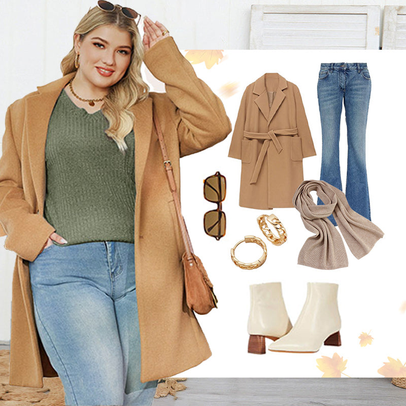 Damen-Pullover mit V-Ausschnitt und langen Ärmeln in Uni-Farbe