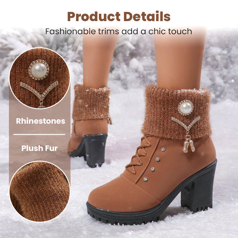 Women's Thick Warm Chunky Heel Boots🔥HOT SALE-59% OFF