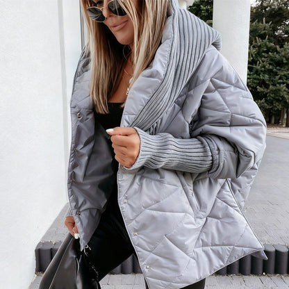 Damen Steppjacke mit Kapuze