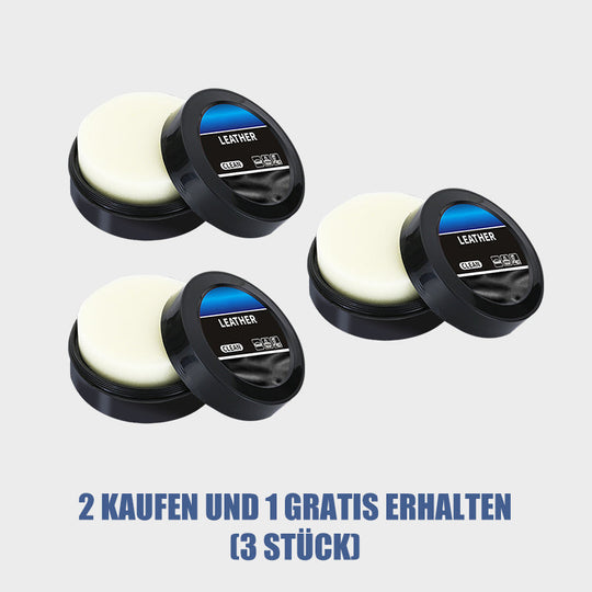 🧼 KAUFEN 3 ERHALTEN 2! ✨ Reinigungs- &amp; Pflegecreme für Leder - Tiefenreinigung mit Natürlichen Ölen für Möbel, Autositze &amp; Accessoires 🛋️🌟