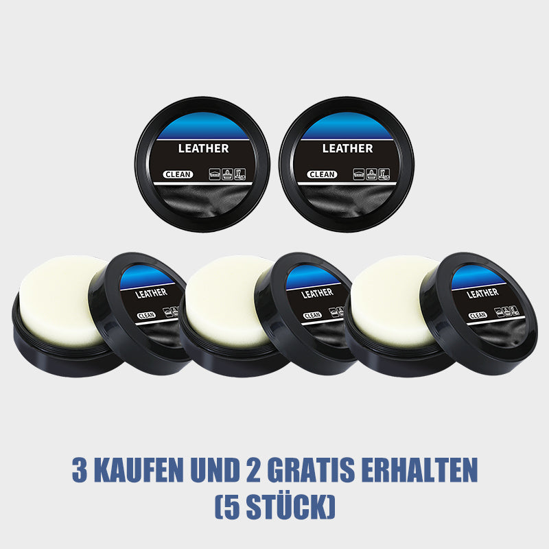 🧼 KAUFEN 3 ERHALTEN 2! ✨ Reinigungs- &amp; Pflegecreme für Leder - Tiefenreinigung mit Natürlichen Ölen für Möbel, Autositze &amp; Accessoires 🛋️🌟