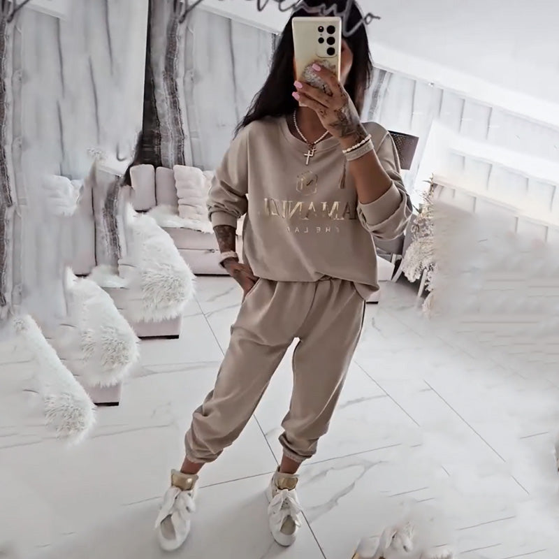 ❤️‍🔥Langärmliges Oberteil und Hose für Damen