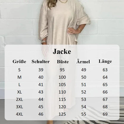 🔥Heißer Verkauf Hoher Rabatt 🌸Set aus langärmeligem Oberteil und Hose mit weitem Bein für Frauen