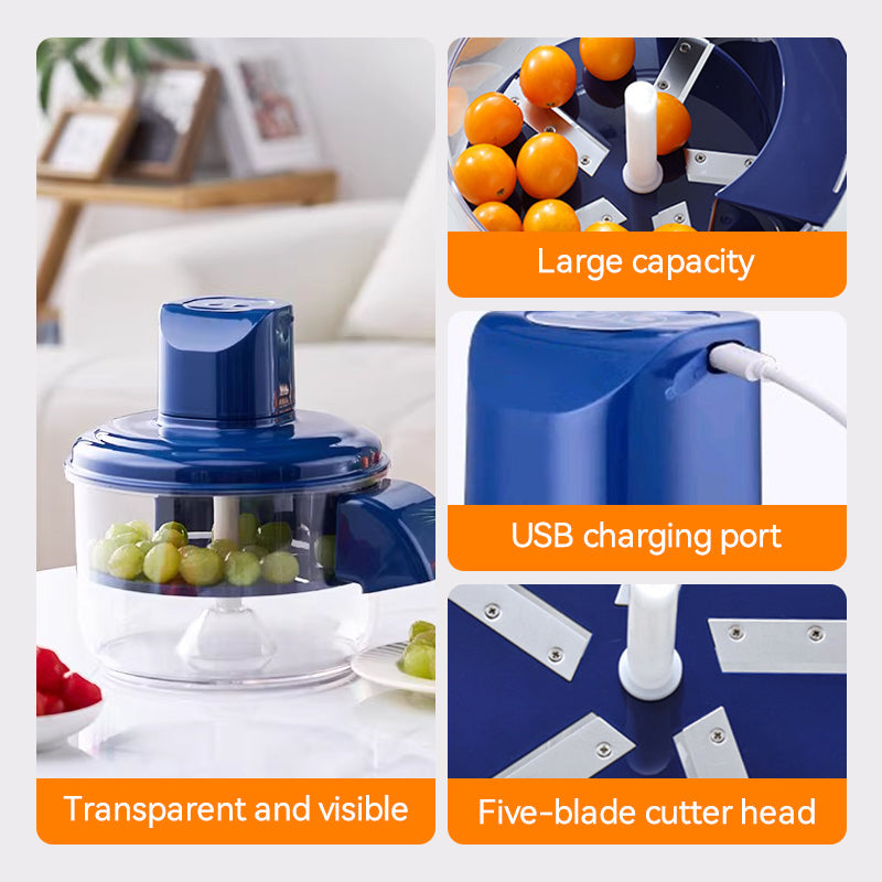 🎄✨60% RABATT! 🍇🧄 Transparenter elektrischer Obst- und Gemüseschäler – Schnell, einfach und effizient. Perfekt für die täglichen Küchenarbeiten!