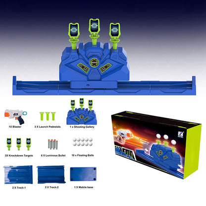 Leuchtendes Schießziel-Spielzeugpistole-Set für Kinder