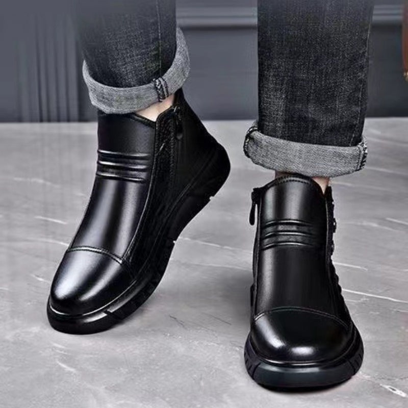 Bequeme Thermoschuhe für Herren, hochgeschlossen, zum Hineinschlüpfen (Kostenloser Versand)