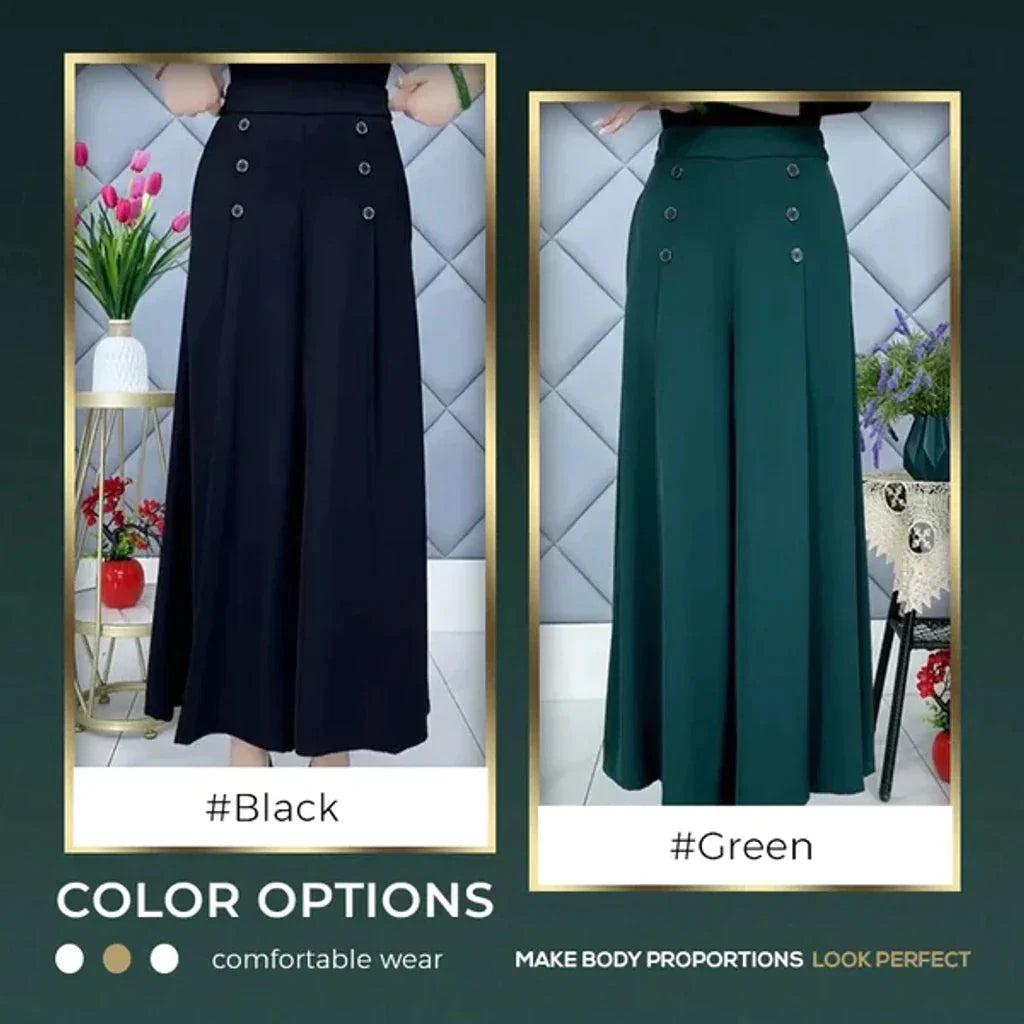 🔥KOSTENLOSER VERSAND✨Stylische Plissee-Hosen mit weitem Bein