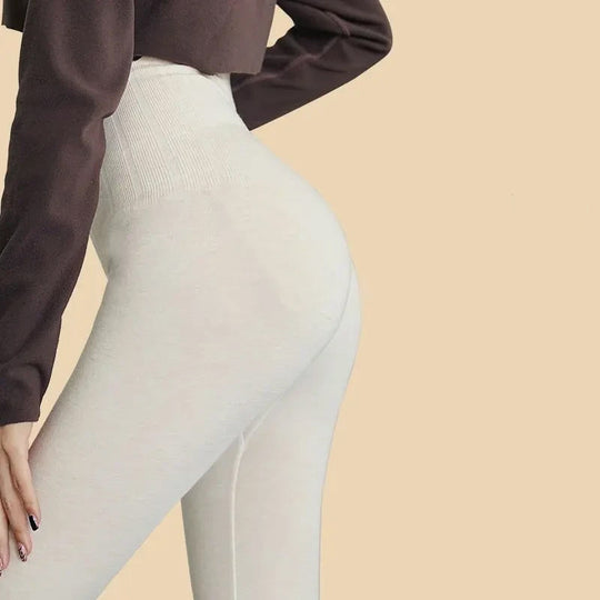 Warme, weiche, eng anliegende Damen-Baselayer-Hose