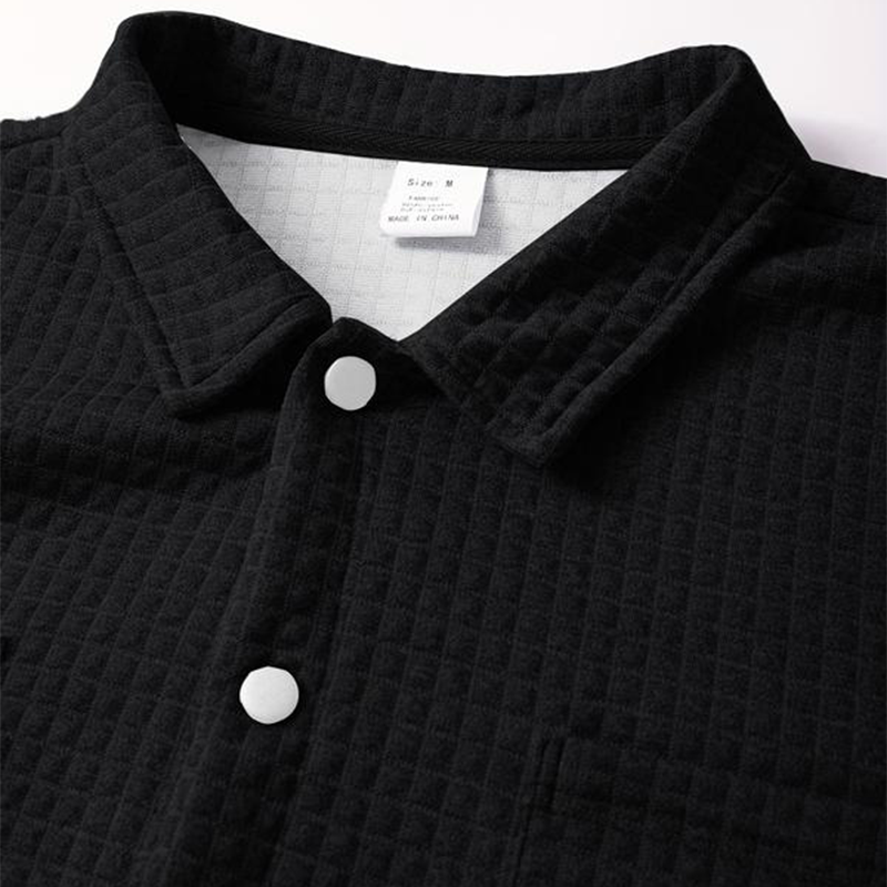 Herren Freizeitmode Einfarbige Jacke -👍Klassischer Stil, Komfort für jeden Tag!👔