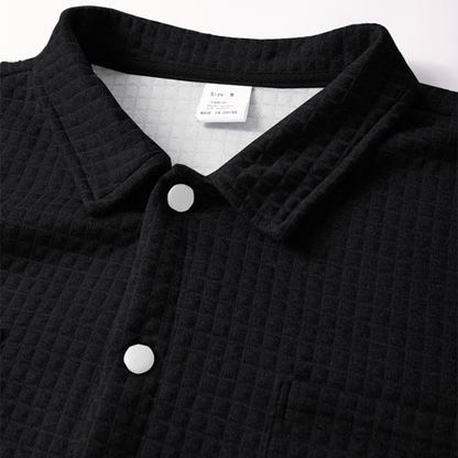 Herren Freizeitmode Einfarbige Jacke -👍Klassischer Stil, Komfort für jeden Tag!👔