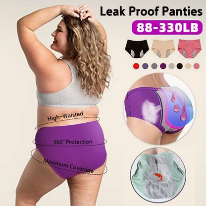 🌸KAUFE 5 UND ERHALTE 5 GRATIS 🌸2025 Neueste High Waist Leak proof Höschen