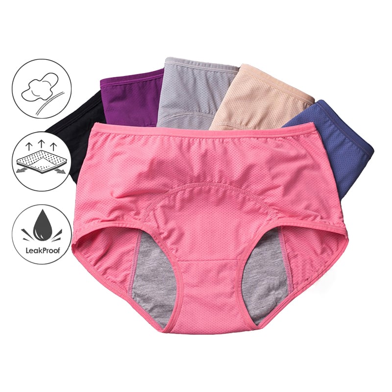 🌸KAUFE 5 UND ERHALTE 5 GRATIS 🌸2025 Neueste High Waist Leak proof Höschen