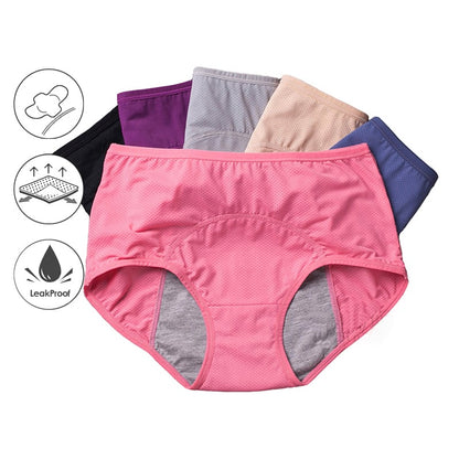 🌸KAUFE 5 UND ERHALTE 5 GRATIS 🌸2025 Neueste High Waist Leak proof Höschen