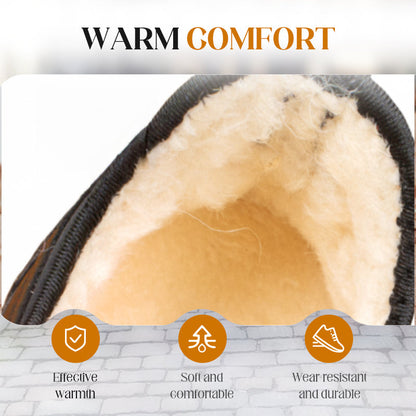 Men's Comfortable Warm Shoes: Waterproof & Slip-Resistant