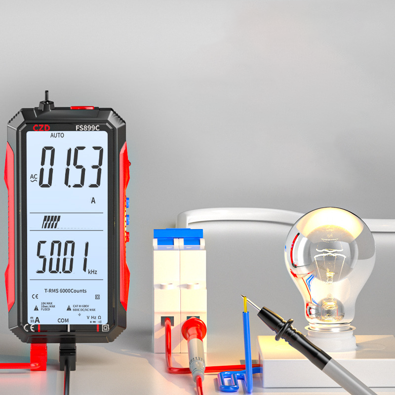 🔧 50% RABATT! ⚡ USB-Aufladbares Digitalmultimeter – Automatische Bereichswahl, LCD-Hintergrundbeleuchtung & Tragbares Design 🔋