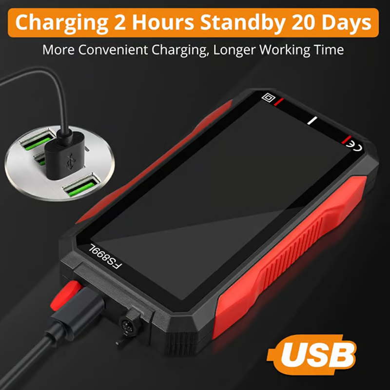 🔧 50% RABATT! ⚡ USB-Aufladbares Digitalmultimeter – Automatische Bereichswahl, LCD-Hintergrundbeleuchtung &amp; Tragbares Design 🔋