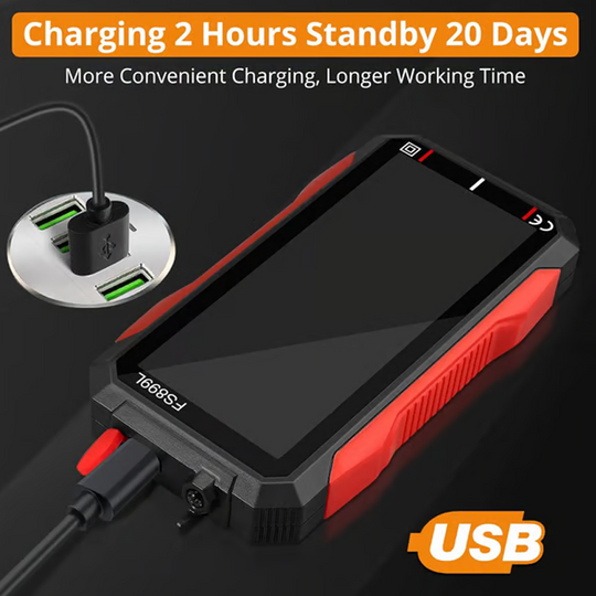 🔧 50% RABATT! ⚡ USB-Aufladbares Digitalmultimeter – Automatische Bereichswahl, LCD-Hintergrundbeleuchtung &amp; Tragbares Design 🔋