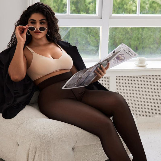 👯✨Hohe Taille Po-Lifting Strumpfhose ohne Fusseln