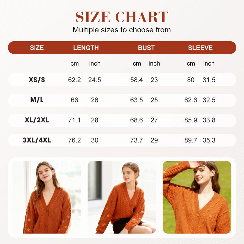 🚀Versandkostenfrei🚀Strickjacke mit Knöpfen für Damen