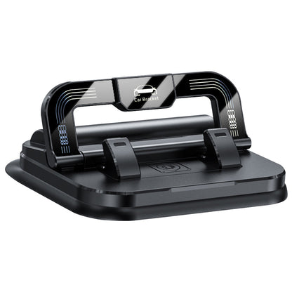 ✨✨ 360° drehbarer, faltbarer Handyhalter - 50 % Rabatt🚙🚙Universelles Design, rutschfeste Unterseite, geeignet für Schreibtisch, Auto und Reisen 🚗💻