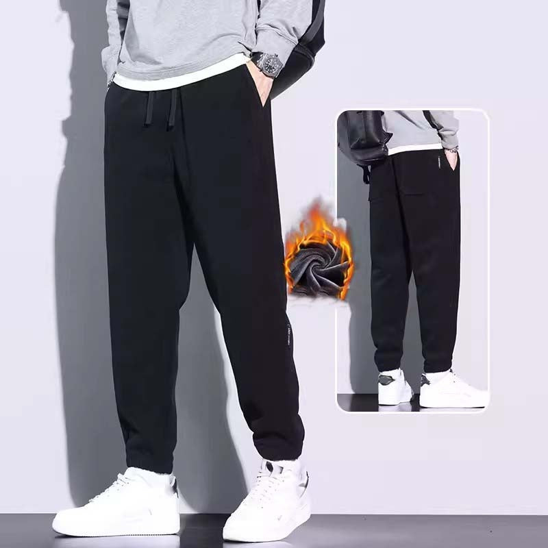 🔈🔈60% Rabatt🔥Herrenhose aus Cord mit verjüngtem Schnitt, Kordelzug und Taschen