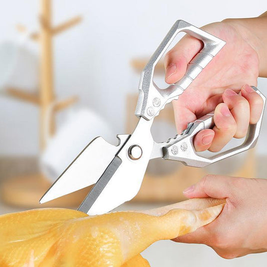 ✂️ 50% RABATT! ✨ ALLROUND-KÜCHENSCHEREHochwertig für Geflügel & Alltag, rutschfester GriffKräuter hacken & Nüsse zerbrechen – spülmaschinenfest 🍗🌿