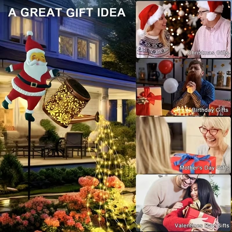 🎅Christmas Solar Kettle Light & Lantern Garden Decor Collection