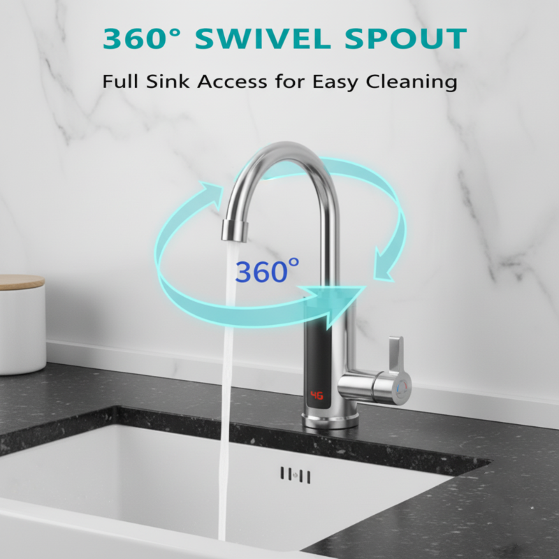 🔈🔈AUSVERKAUF 60% RABATT💧Durchlauferhitzer-Wasserhahn