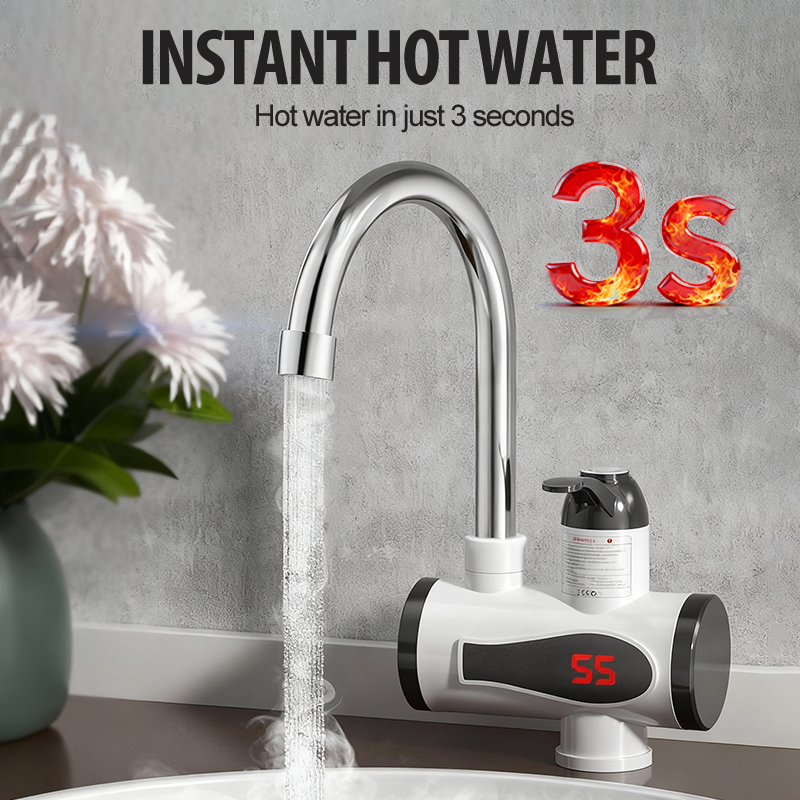 🔈🔈60% RABATT💧Sicherer und praktischer elektrischer Sofort-Heißwasserhahn🔥