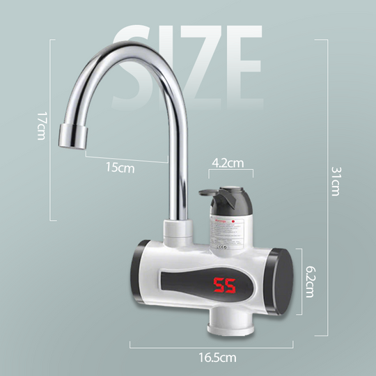 🔈🔈60% RABATT💧Sicherer und praktischer elektrischer Sofort-Heißwasserhahn🔥