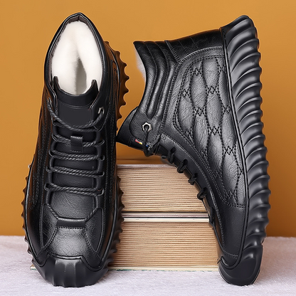 👢 49% OFF NOW! ✨ Men's Warm-Lined High-Top Winter Boots - Waterproof & Thermal Insulated with Anti-Slip Sole for Extreme Cold ❄️🛡️