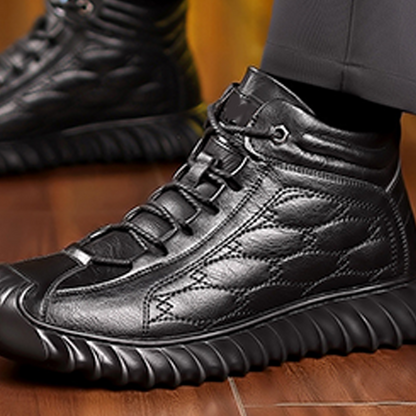 👢 49% OFF NOW! ✨ Men's Warm-Lined High-Top Winter Boots - Waterproof & Thermal Insulated with Anti-Slip Sole for Extreme Cold ❄️🛡️