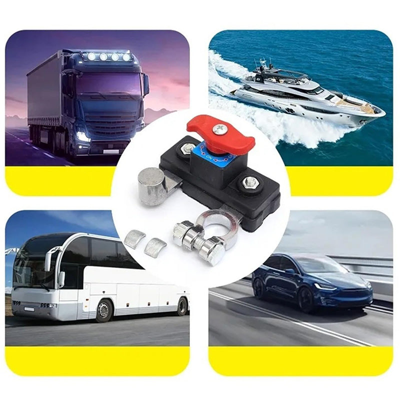 🔋 50% RABATT! ✨ Batterietrennschalter für Kraftfahrzeuge - 12V/24V 250A mit Fernbedienung für Erhöhte Sicherheit &amp; Energieeinsparung 🚗💨