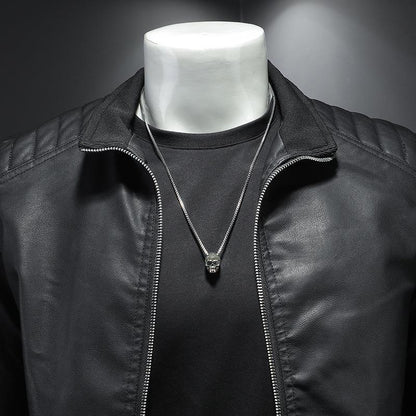 ⚡Free Shipping⚡Milan Classic Leather Jacket