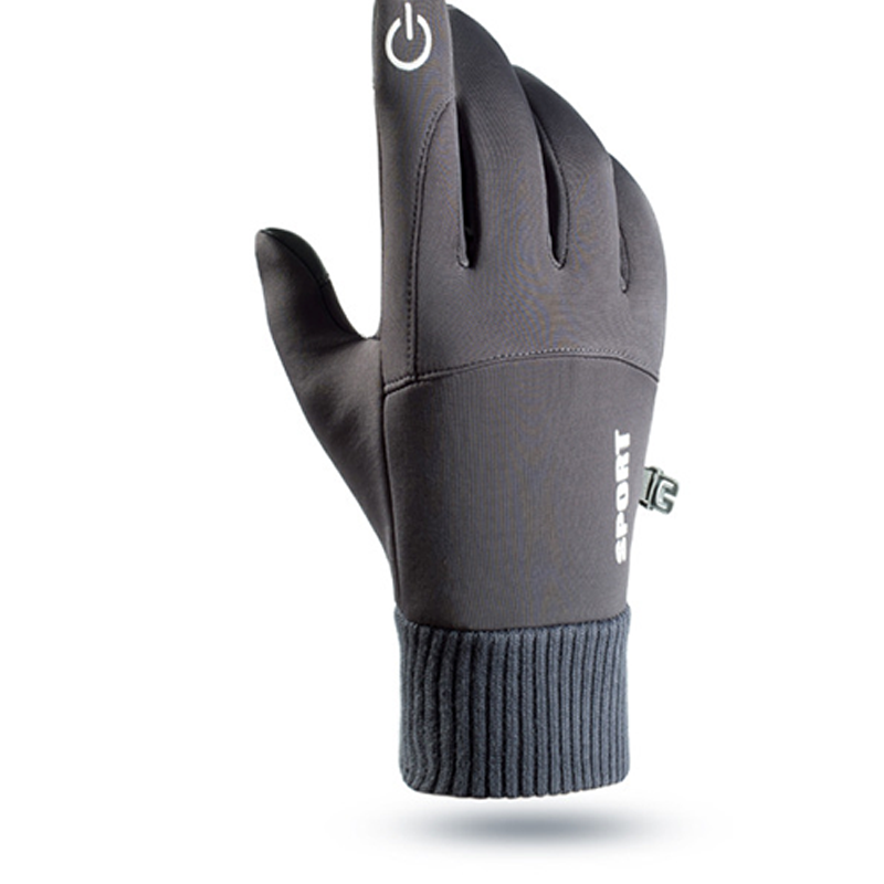 Men’s Windproof Warm Lined Gloves with Touchscreen Fingertips